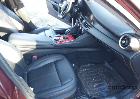 2017 Alfa Romeo Giulia Awd from USA, damaged, VIN ZARFAEDN9H7548243